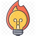 Fire Hot Bonfire Icon