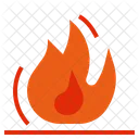 Flame Hot Combustion Icon