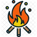 Firewood Flame Wood Icon