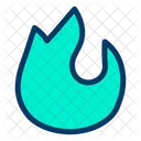 Flame Cook Cooking Icon