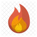 Fire Flame Camping Icon