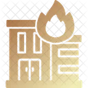 Fire Accident Building Icon