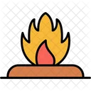 Fire Bonfire Burn Icon