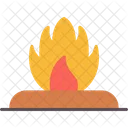 Fire Bonfire Burn Icon