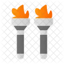 Fire Flambeau Flame Icon