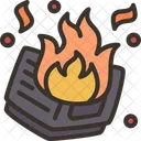 Fire Wallet Burn Icon