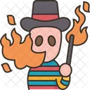 Fire Breather Flame Icon