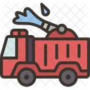 Fire Truck Firefighter Icon
