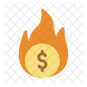 Fire Payment Business Icon