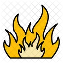 Flame Light Burn Icon