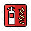 Fire Extinguisher Emergency Icon