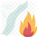 Fire Blanket Extinguish Icon