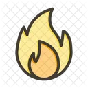 Flame Light Burn Icon