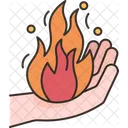 Fire Element Combustion Icon