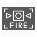 Fire Alarm Safety Icon