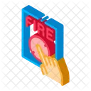 Alarm Call Fire Icon