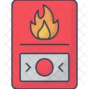 Fire Alert Fire Warning Emergency Alert Icon