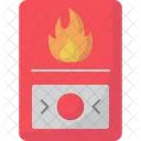 Fire Alert Fire Warning Emergency Alert Icon