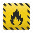 Attention Safety Fire Icon