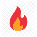 Fire Ball Camping Bonfire Icon