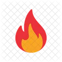Fire Ball Camping Bonfire Icon