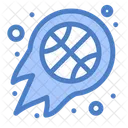 Ball Basketball Fire Icon