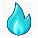 Fire blue  Icon