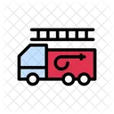 Firebrigade Truck Safety Icon