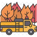 Fire Brigade Forest Firefighter Icon