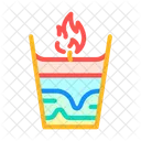 Fire Candle  Icon