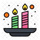 Fire Candles  Icon