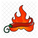 Fire Chilli Food Icon