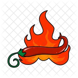 Fire chilli  Icon