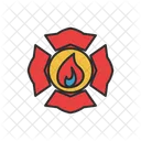 Fire Department Fire Brigade Fire Engine Icon