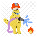 Cute Puppy Dog Holding Puppy Holding Icon