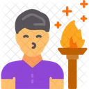 Fire Eater Man  Icon