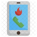 Fire Emergency Call  Icon