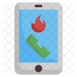 Fire Emergency Call  Icon