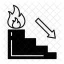Fire Escape Emergency Fire Icon