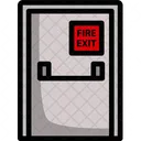 Door Fire Exit Doorway Icon