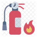 Fire Extinguisher Fire Firefighter Icon