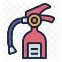 Fire Extinguisher Protection Firefighter Icon