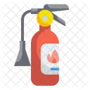 Fire Extinguisher Tools Safety Emergency Security Conflagration Icon