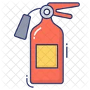 Fire Extinguisher Protection Emergency Icon