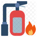 Fire Extinguisher Fire Emergency Icon