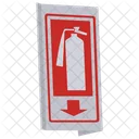 Fire Extinguisher Board Emergency Response Fire Board Icon