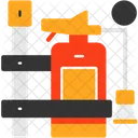 Fire Extinguisher Bracket  Icon