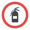 Fire Extinguisher Sign Icon