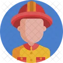 Fire Fighter Fireman Firefighter Icon
