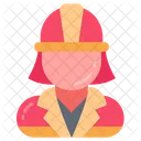 Fire Fighter Fire Investigator First Respondent Icon